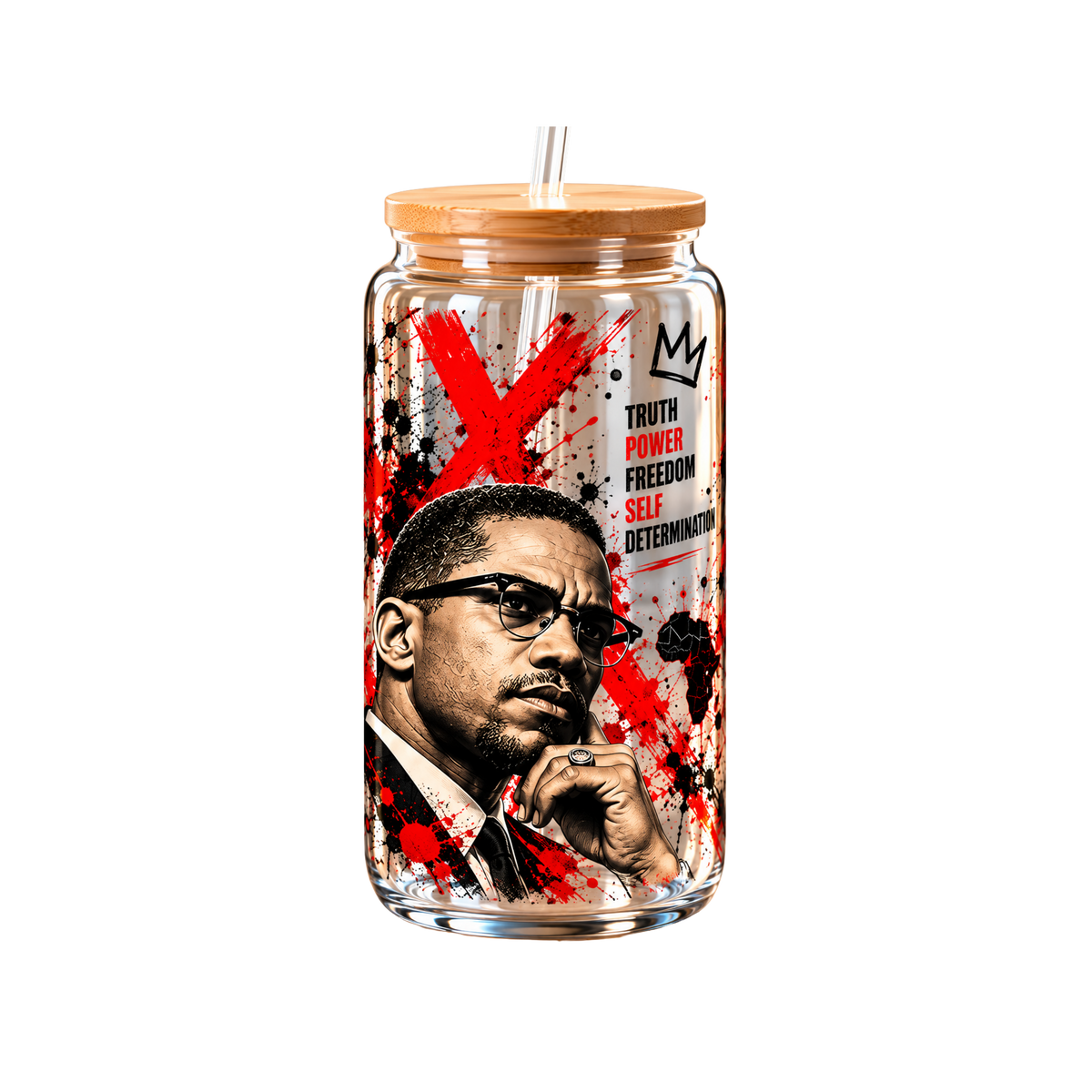 Verre Malcom X