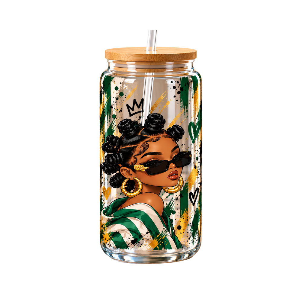 Verre  Bantu Knot