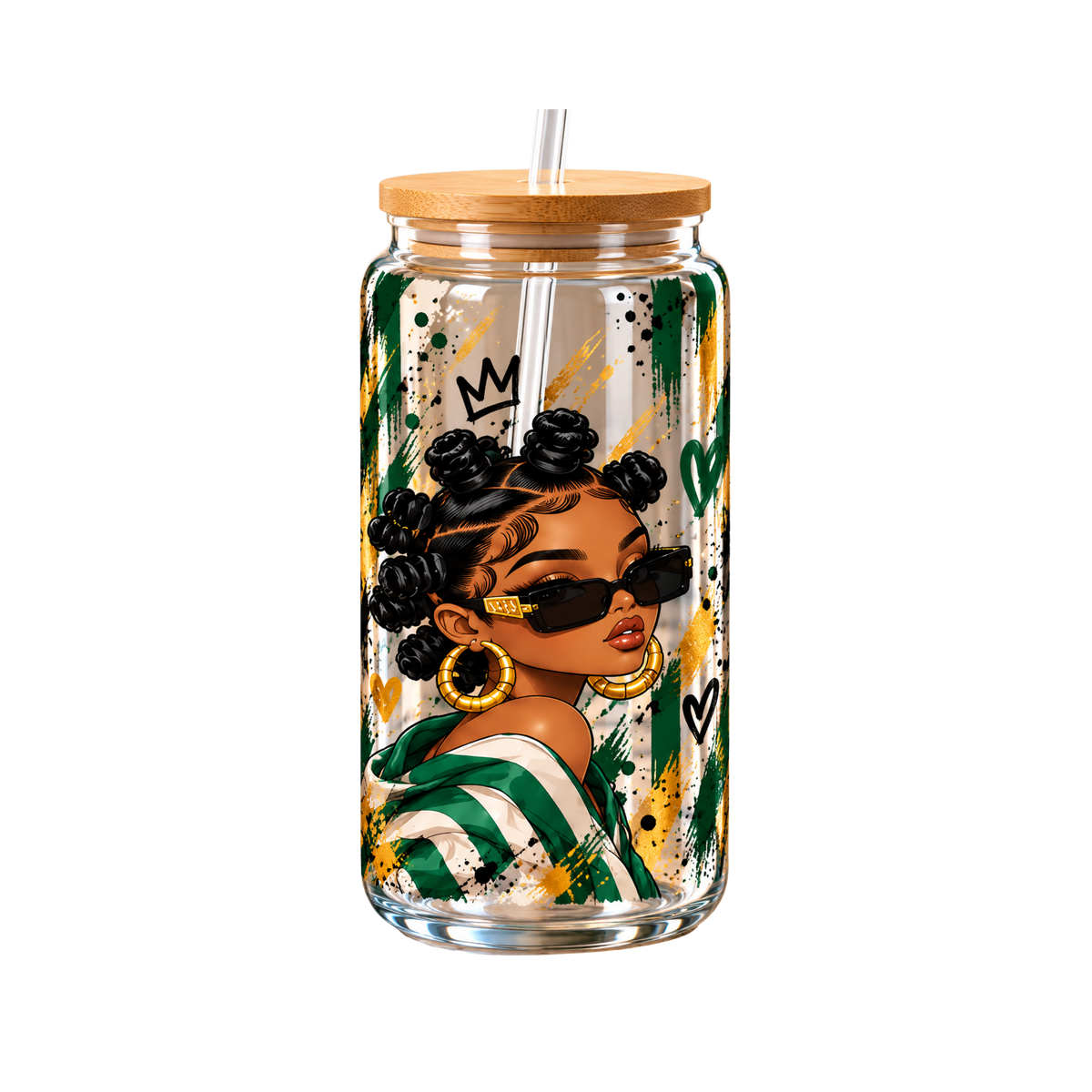 Verre  Bantu Knot