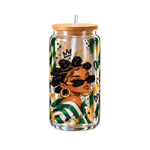 Verre  Bantu Knot