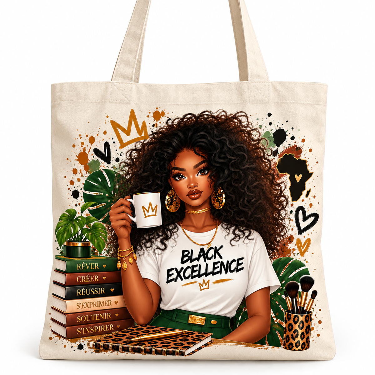 Tote Bag Black Excellence