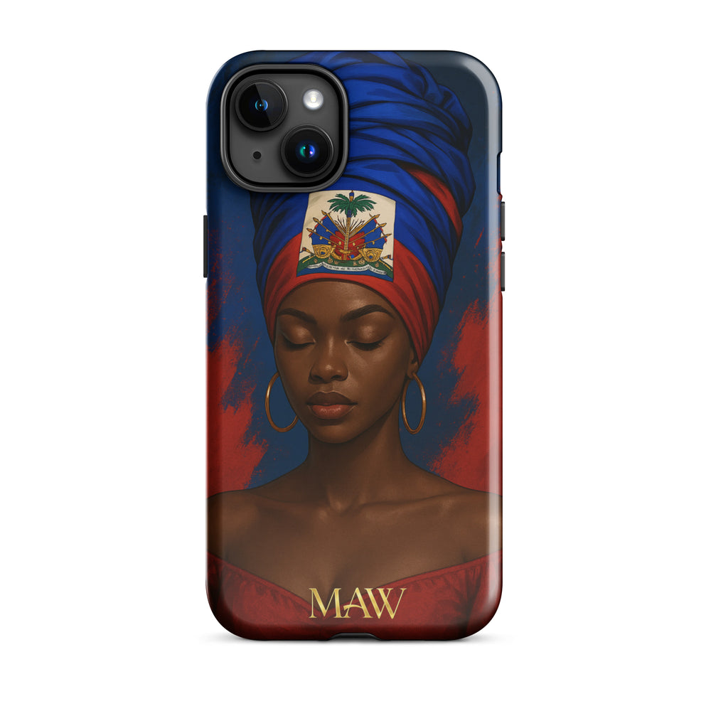 Coque Haïti Libération - iPhone 15 Plus