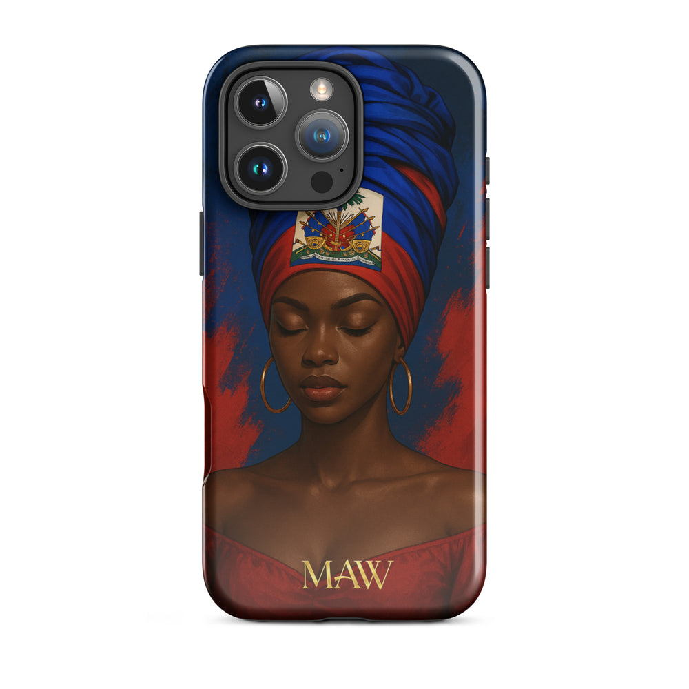 Coque Haïti Libération - iPhone 16 Pro Max