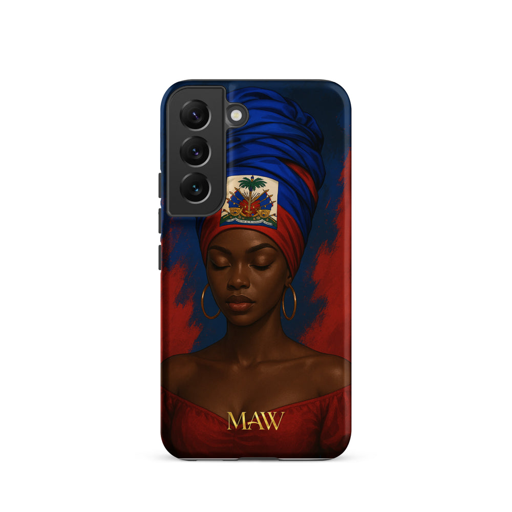 Coque Haïti Libération - Samsung Galaxy S22