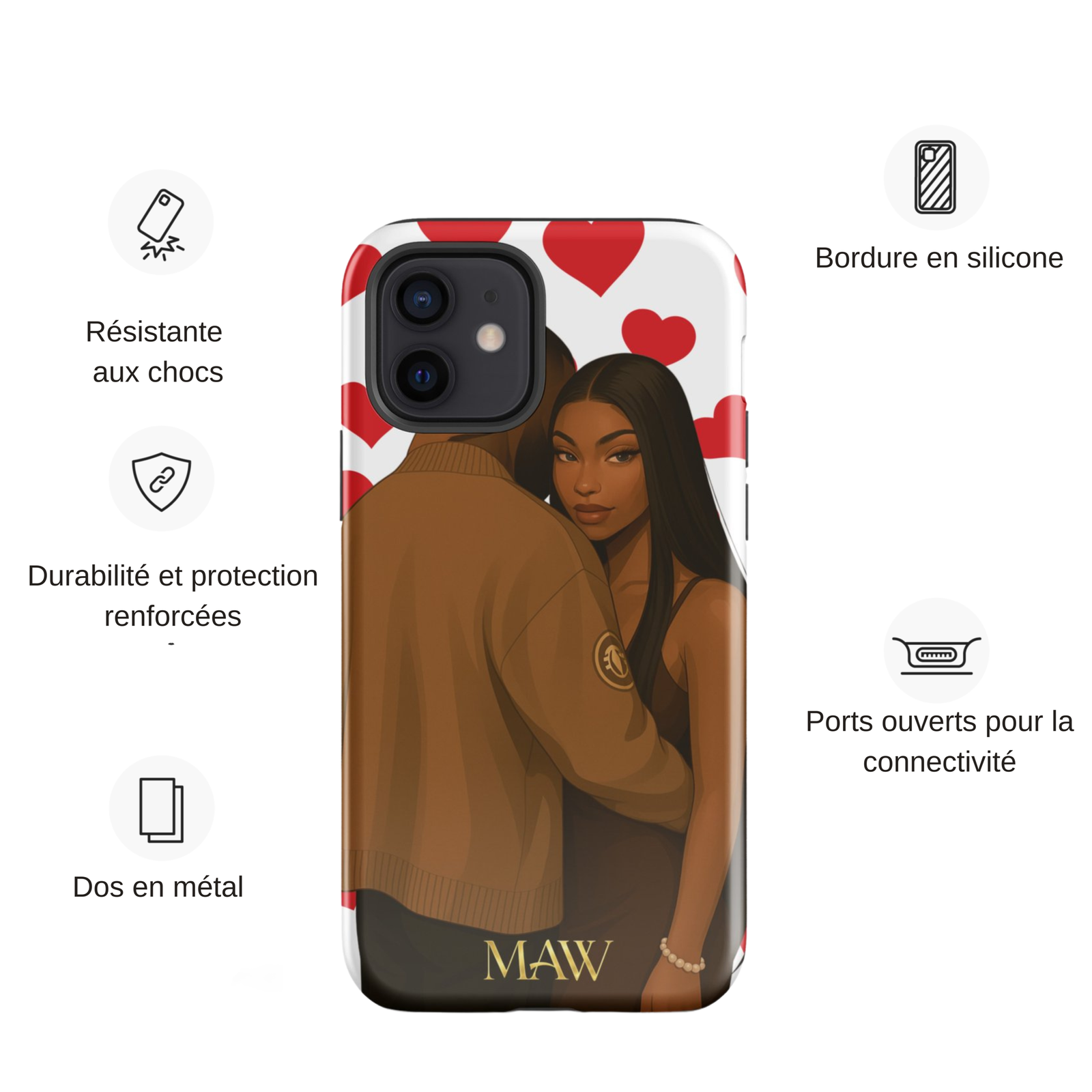 Coque Coeur - iPhone 12 Pro Max – Image 3