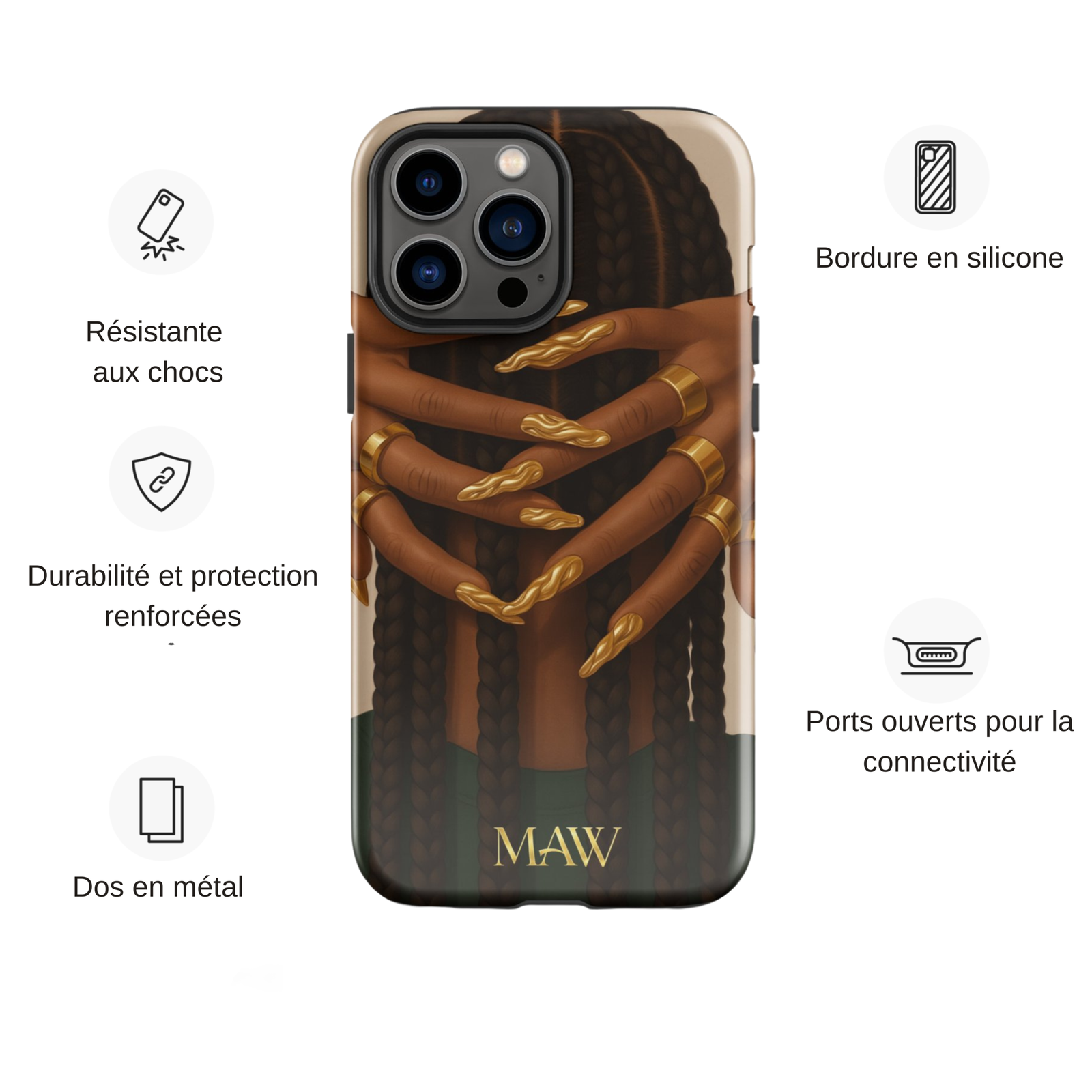 Coque Nails - iPhone 16 – Image 3