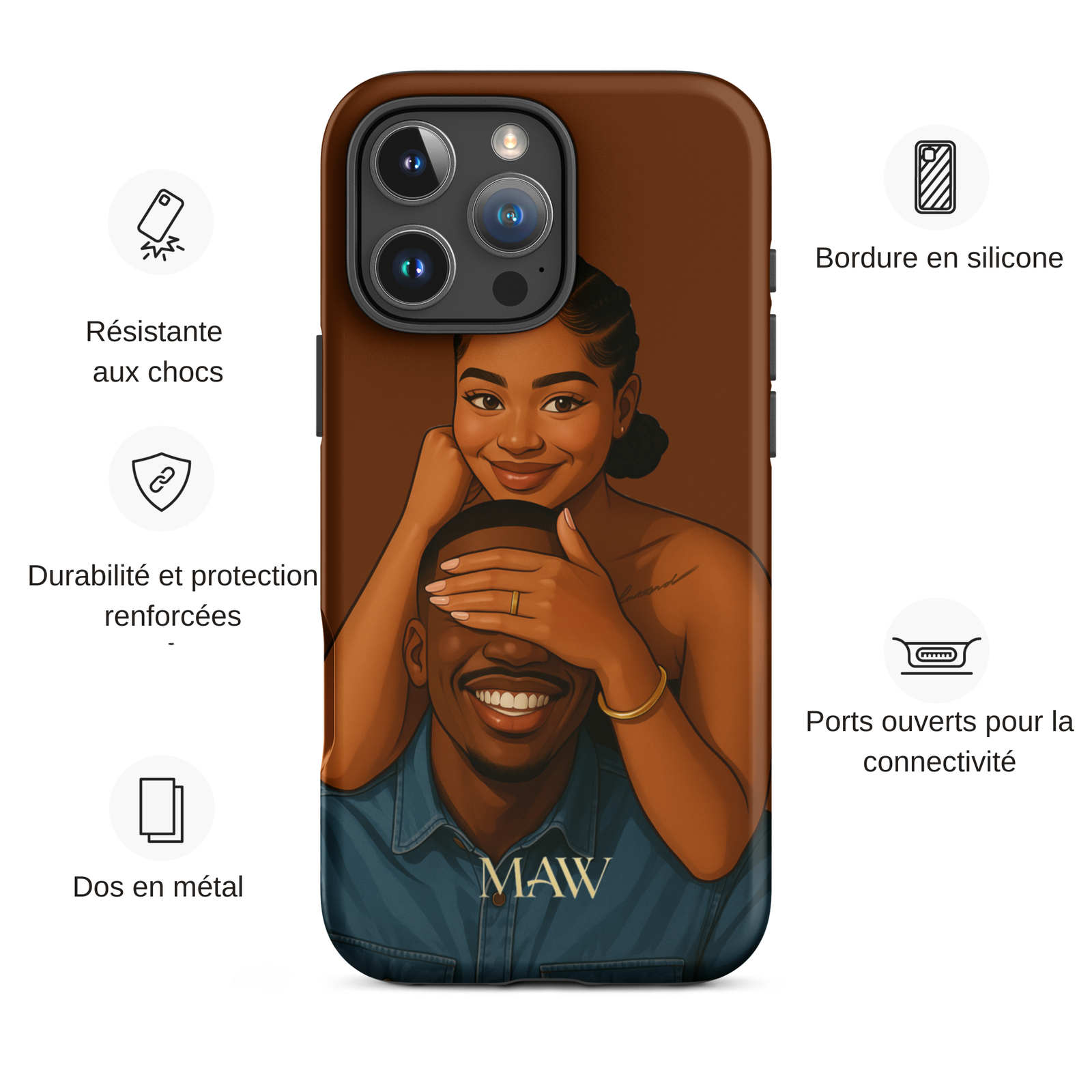 Coque iPhone – Amour - iPhone 7 – Image 3