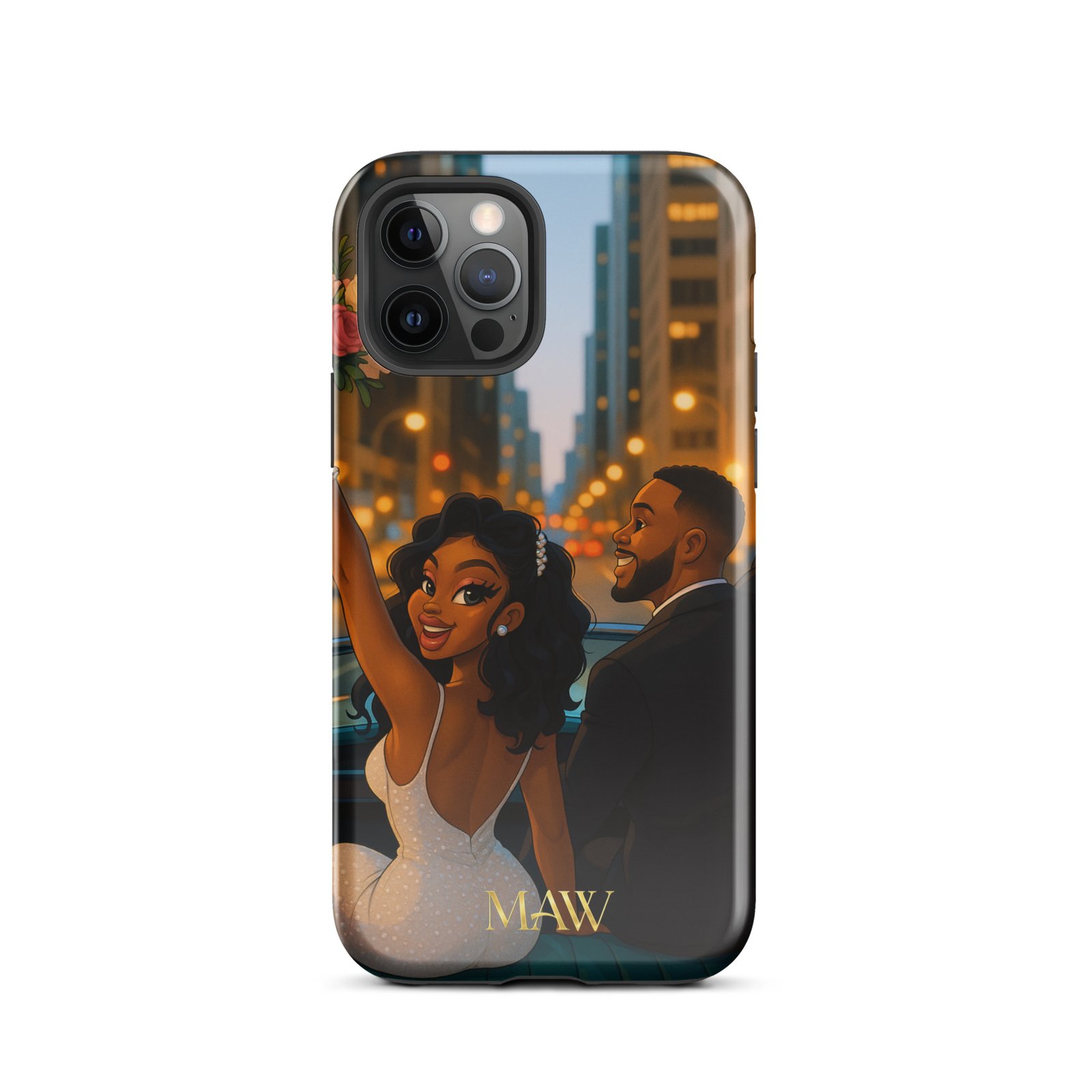 Coque Mag Safe Black Love - iPhone 12 Pro