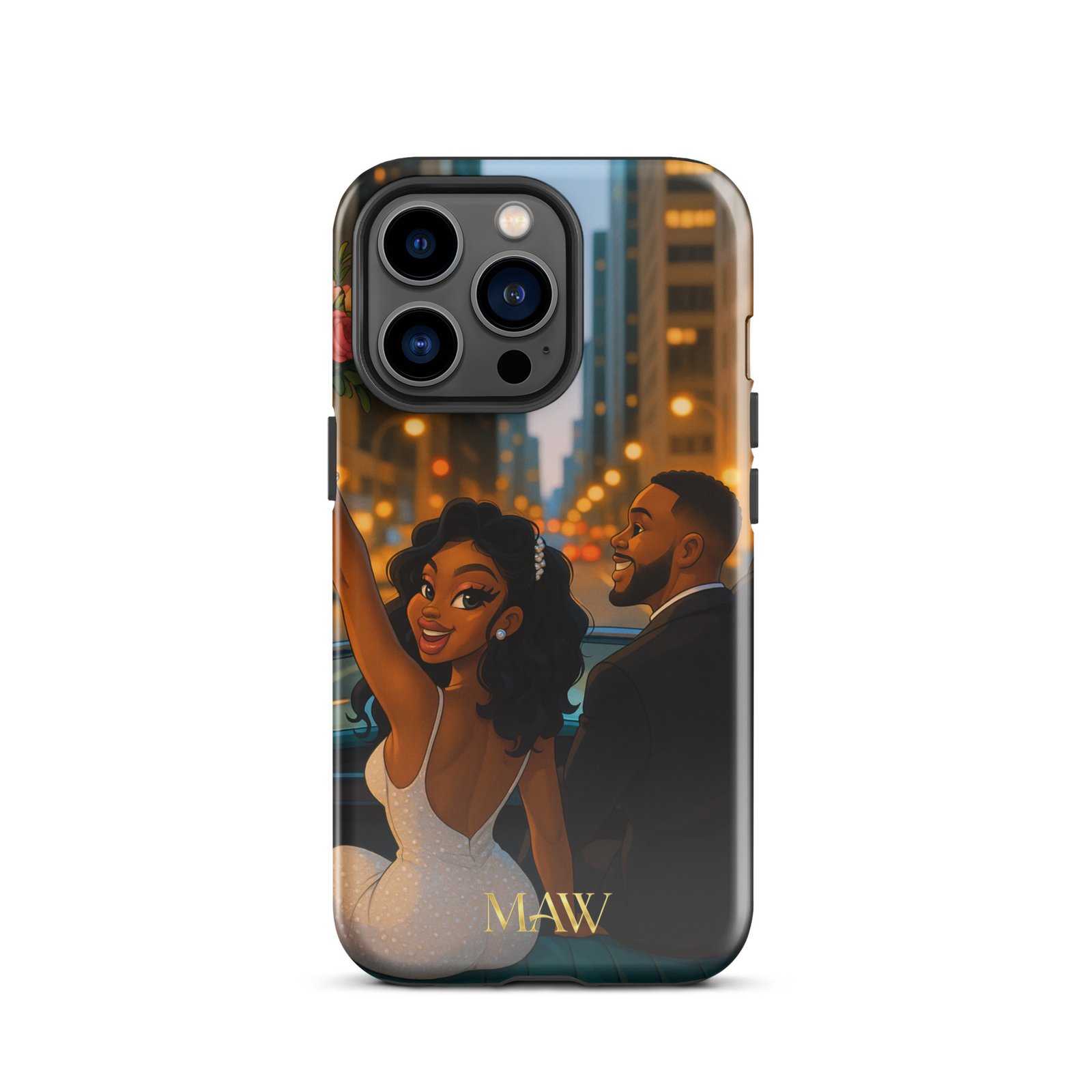 Coque Black Love - iPhone 13 Pro
