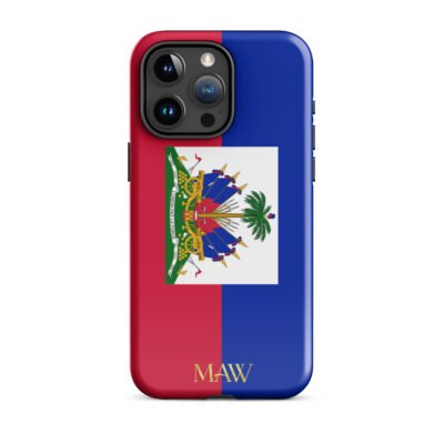 Coque 3D Haïti - iPhone 15 Pro Max