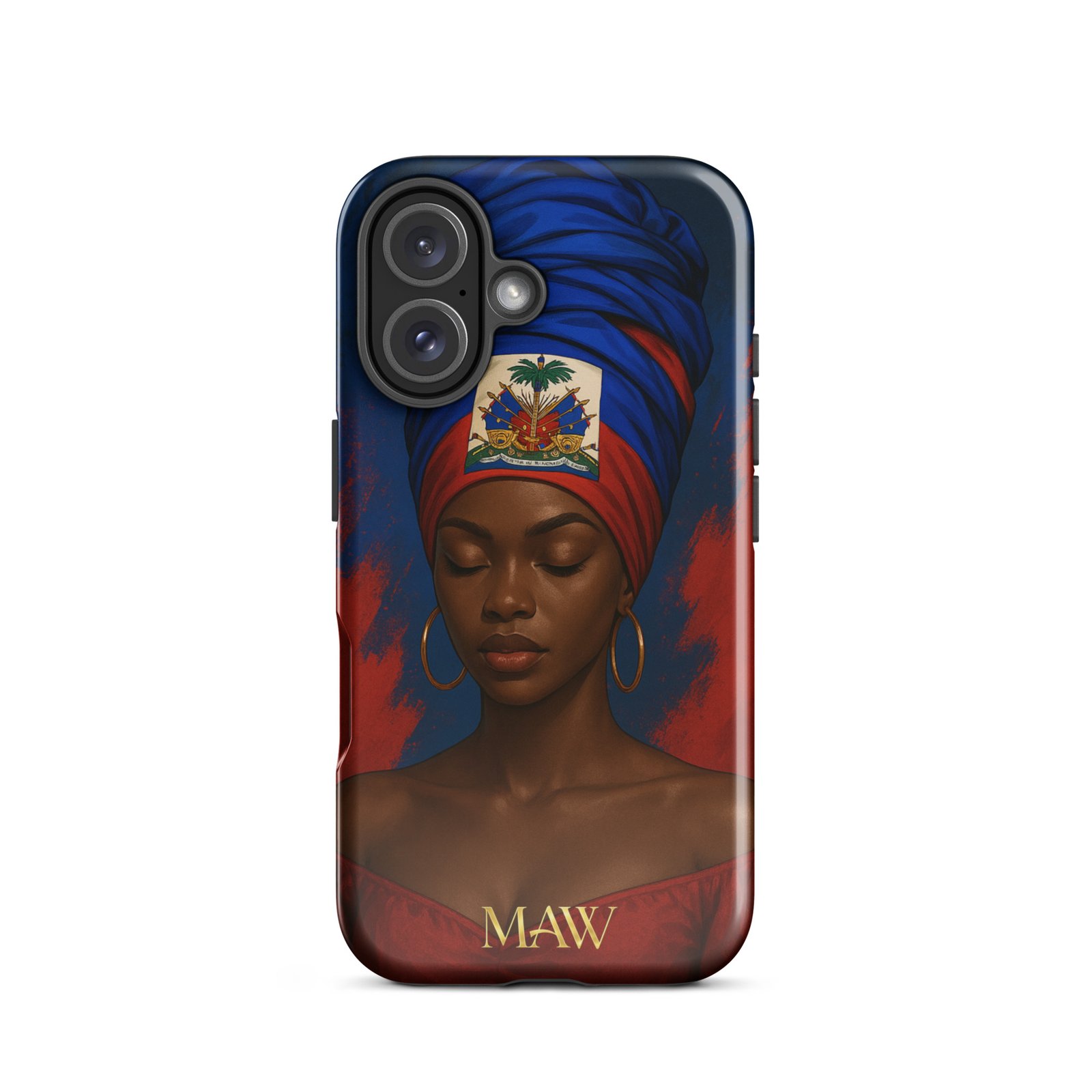 Coque Haïti Libération - iPhone 16