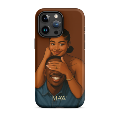 Coque iPhone 3D – Amour - iPhone 15 Pro Max