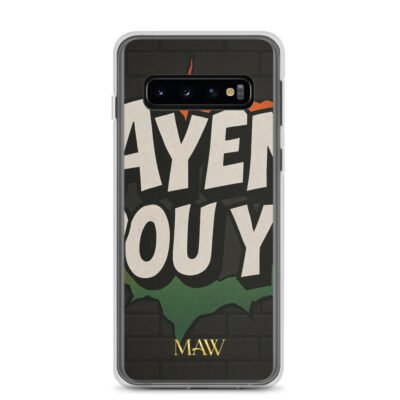Coque Samsung Galaxy S –  Ayen Pou Yo - S4