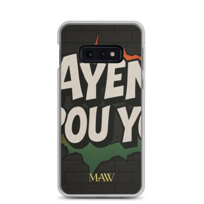 Coque Samsung Galaxy S –  Ayen Pou Yo - S10e