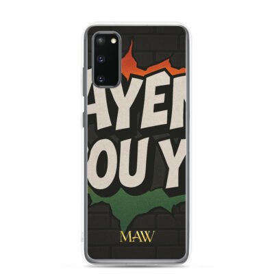 Coque Samsung Galaxy S –  Ayen Pou Yo - S20