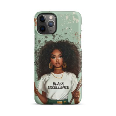 Coque 3D Black Excellence - iPhone SE