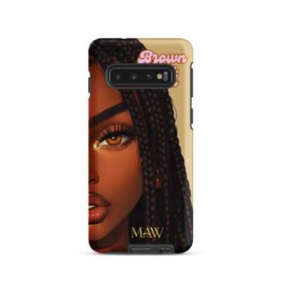 Coque Brown Skin Girl - Samsung Galaxy S10