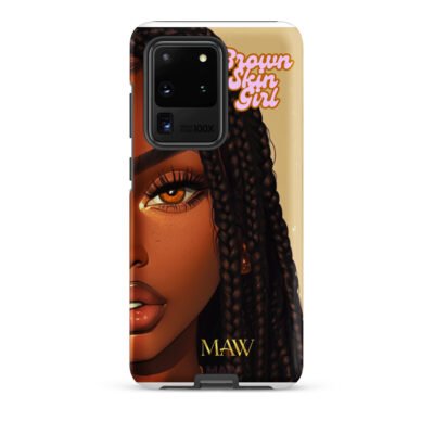 Coque Brown Skin Girl - Samsung Galaxy S20 Ultra
