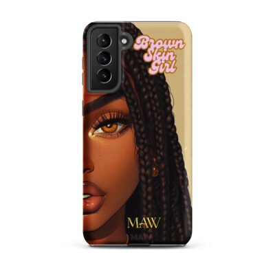 Coque Brown Skin Girl - Samsung Galaxy S21 Plus