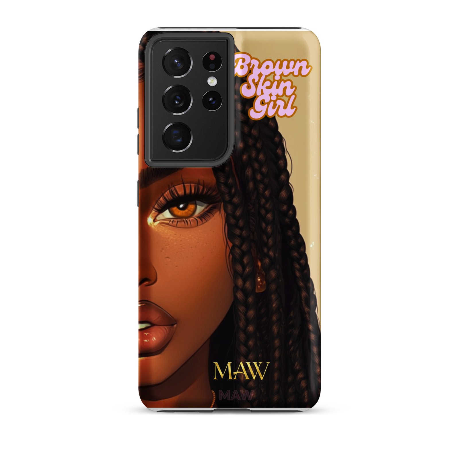 Coque Brown Skin Girl - Samsung Note 10