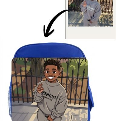Sac à Dos Maternelle Personnalisé – Effet Cartoon sur-mesure